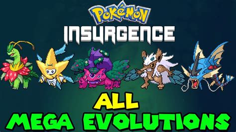 pokemon insurgence mega evolution